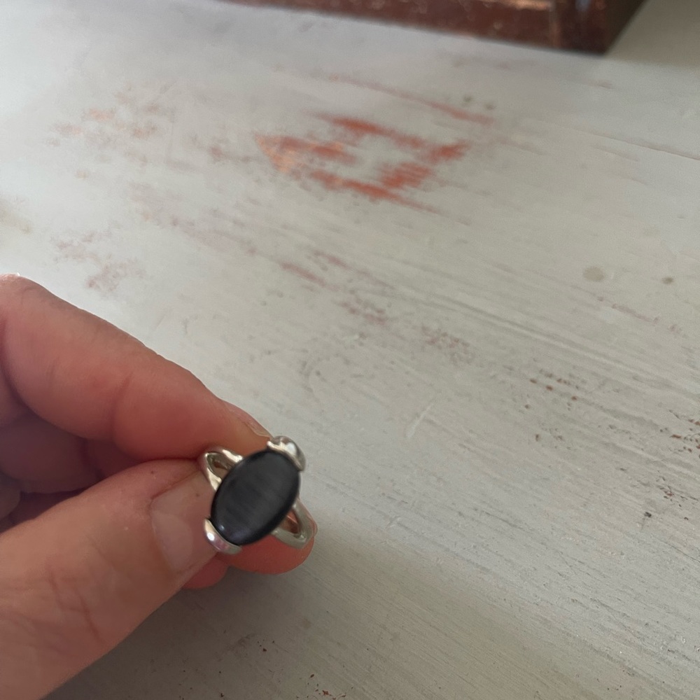 Black stone Ring